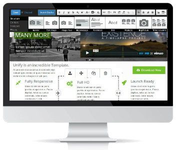 Imagen de Odoo y bloque de texto